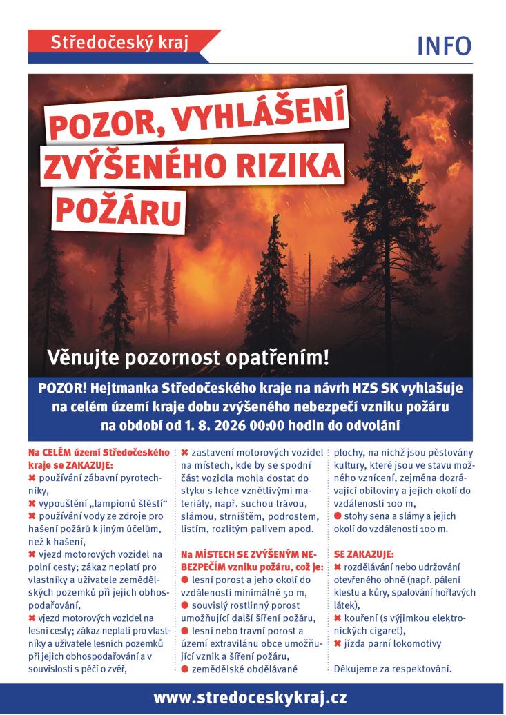 Informační leták Informační leták