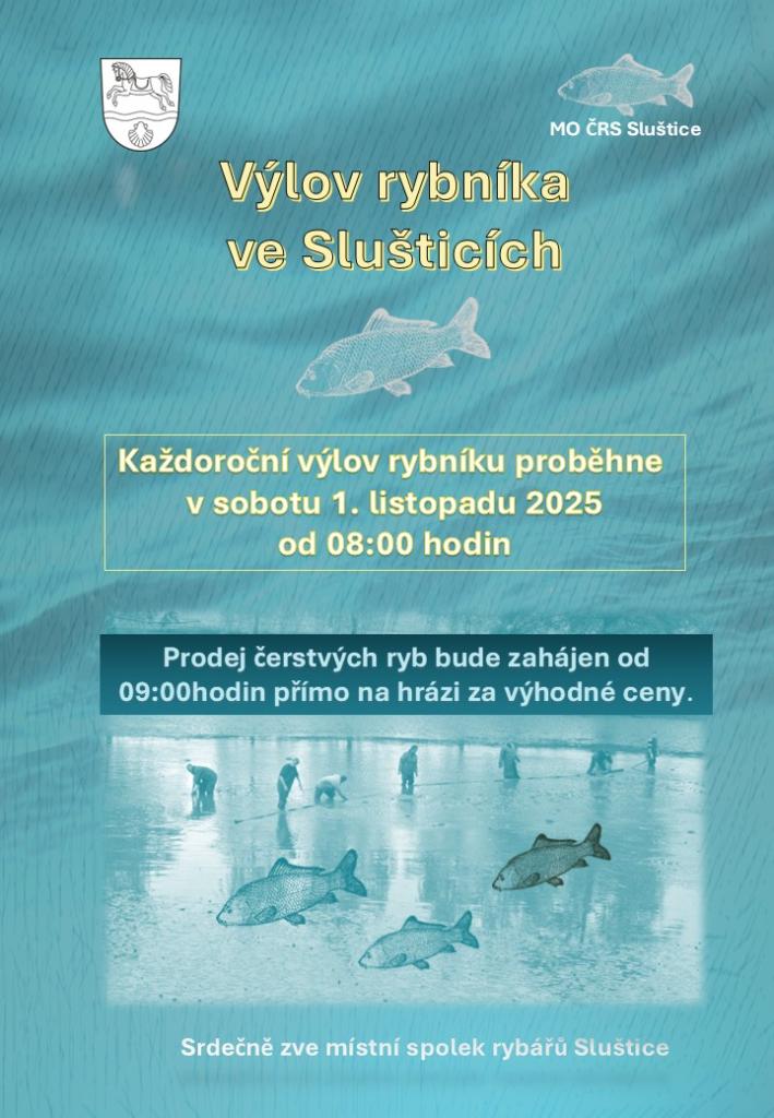 pozvánka na&nbsp;výlov rybníka